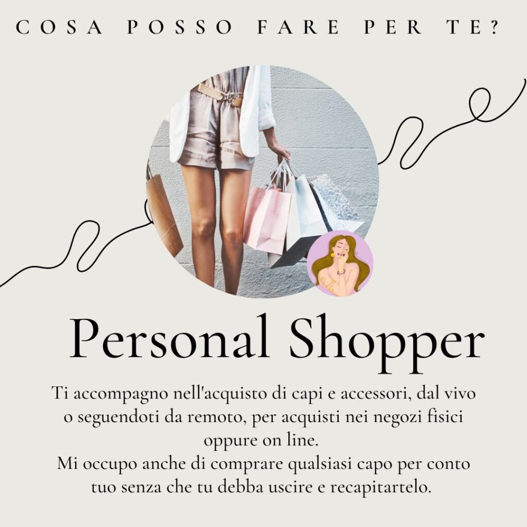 personal shopper torino, 
accompagnamento allo shopping torino